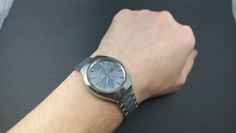 Vintage Wrist Watch Orient Crystal, Japan watch, Automatic watch, Rare Japanese Watch, Classic Orient