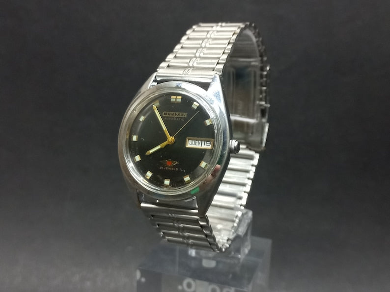 Vintage Wrist Watch Citizen, Japan Automatic Watch, Rare Japanese Classic Citizen